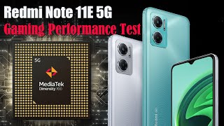 Redmi Note 11E 5G Gaming Performance Test [upl. by Kirsch58]