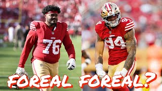 Are Jaylon Moore and Yetur GrossMatos Undercover Stars for the 49ers [upl. by Nylorac]