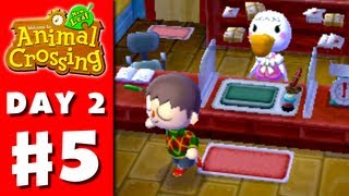 Animal Crossing New Leaf  Part 5  Post Office Nintendo 3DS Gameplay Walkthrough Day 2 [upl. by Nyltak]