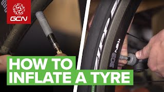 How To Pump A Bike Tyre [upl. by Anelrahc]