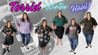 TORRID WINTER HAUL  PLUS SIZE TRY ON amp REVIEW 2024 [upl. by Masterson]