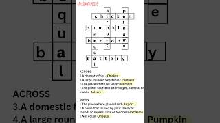 crossword puzzles for kids [upl. by Anderea]