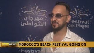 Beach festival in Morocco brings joy to Tangiers residents [upl. by Beulah]