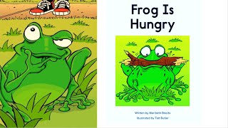 KIDS BOOK READ ALOUD STORY TIME  US ENGLISH  FROG IS HUNGRY [upl. by Rennold67]