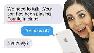 Funniest PARENT  TEACHER Texts [upl. by Stoops]