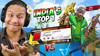 India’s No 1 Double Vector Player Vs Tonde Gamer 😱 Free Fire Max [upl. by Neetsuj]