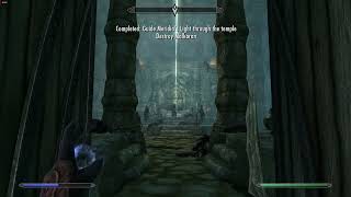 Skyrim Quest quotBreak of Dawnquot How to kill Malkoran easy and fast [upl. by Rennane323]