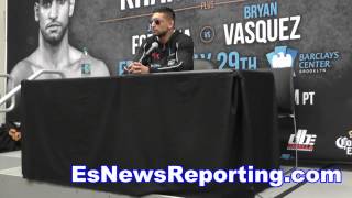 Amir Khan Full Post Fight Press Conference  EsNews Boxing [upl. by Stout]