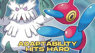 Porygonz with adaptability blizzards does insane damage in Reg H  Pokémon VGC [upl. by Akirdnas822]