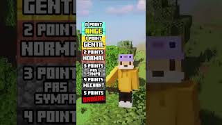 Es tu UNE ORDURE sur MINECRAFT  shorts minecraft [upl. by Al]