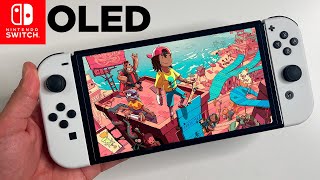 OlliOlli World OLED Nintendo Switch Gameplay [upl. by Maddis]