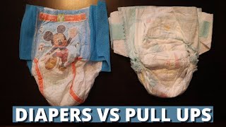 Diapers vs Pull Ups  Whats the Difference amp Which is Better [upl. by Ferrand731]