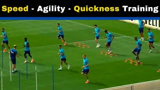 🎯Speed  Agility  Quickness Training Soccer SAQ [upl. by Htomit424]