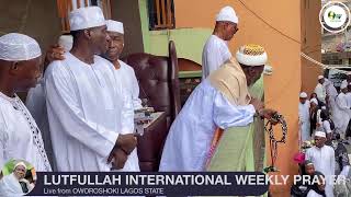 LUTFULLAH INTERNATIONAL WEEKLY PRAYER LIVE ON HUDAHTV OWOROSHOKI [upl. by Ahsata504]