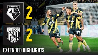 Extended Highlights  Watford 22 West Bromwich Albion [upl. by Everara700]