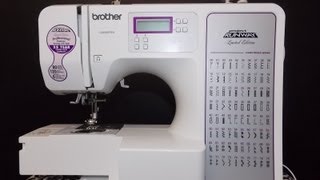 Brother CE8080PRW Computerized Sewing Machine Review [upl. by Ardnael]