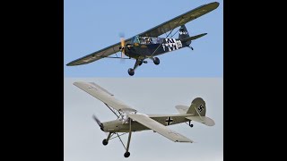 The Last Dogfight Piper L4 Grasshopper vs Fieseler Fi156 Storch [upl. by Aphrodite]