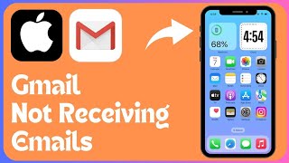 How to fix Gmail not receiving emails issues iPhone [upl. by Carper]