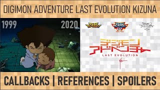 Digimon Adventure Last Evolution Kizuna  References  Callbacks  Scene Comparisons [upl. by Zeb]