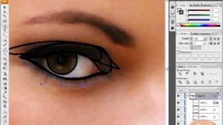 Vectorize a Human Eye in Illustrator [upl. by Irtemed]