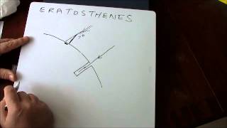 Astronomy GCSE Topic 3 Eratosthenes and The Circumference of the Earth [upl. by Raddatz]