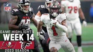 Tampa Bay Buccaneers vs Atlanta Falcons Game Highlights  NFL 2023 Week 14 [upl. by Kohl]