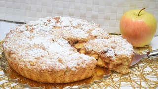 TORTA DI MELE E MARMELLATA CON FROLLA AGLI AMARETTI [upl. by Joseph]