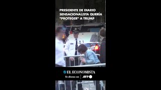 Presidente de diario sensacionalista quería quotprotegerquot a Trump [upl. by Hanzelin177]