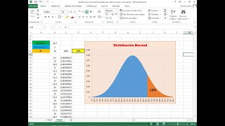 Cálculo de Probabilidad en Distribución Normal con Excel  Link de la hoja Excel para descargar [upl. by Latnahs]