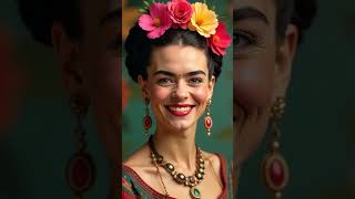 Frida Kahlo 1907–1954 fascinatinghistory FridaKahloArt mexicanculture arthistory facts [upl. by Trebla]