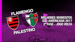 Melhores Momentos  Flamengo 5 x 0 Palestino  SulAmericana  09082017 [upl. by Nakada814]