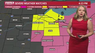 ALERT DAY Tuesday Severe weather threat continues  WTOL 11 Weather  Aug 6 [upl. by Serafina269]