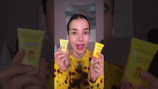 new watery sunscreen carasun cepet bgt nyerepnya spf 50 pa [upl. by Ovatsug273]