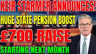 Keir Starmer Announces Policy Change For Pensioners £700 Increase in State Pension From Next month [upl. by Nylrebmik]