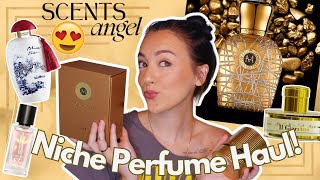 LuxuryNiche Fragrance Haul from Scents Angel😍Pantheon Roma Moresque The Merchant of Venice etc [upl. by Anirtek]