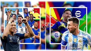 EFOOTBALL 2024 MOBILE Vs EFOOTBALL 2025 MOBILE COMPARISON GRAPHICS ANIMATION CELEBRATIONS [upl. by Jenne]