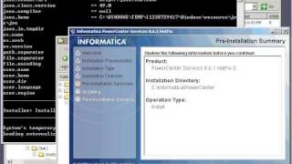 Informatica PowerCenter Installation  Upgrade from 81x to 86x [upl. by Cralg]