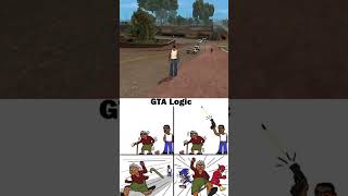 GTA logic  Gta san andreasgta gtasanandreas memes [upl. by Olsson]