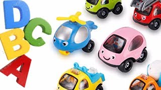 ABC Song ABC Cars For Kids Nursery Rhymes Animated Kids Songs [upl. by Ygief]