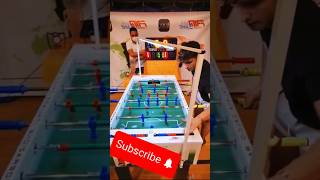 Semol player in playing Foosball table game 😎😲😨💯 foryou foosballtable tablegames billiardsgame [upl. by Primrosa]