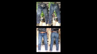 GIMANASI CARA SOAK CELANA DENIM SANFORIZED  SIMAK VIDEO KITA BROWW [upl. by Hirschfeld14]