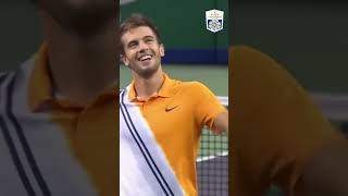 When Borna Coric Defeated Federer In Shanghai [upl. by Worrad]