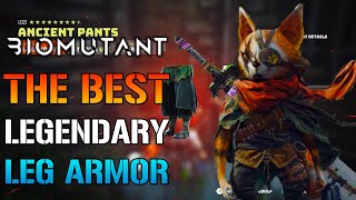 Biomutant 10 Star Legendary Legs The quotAncient Pantsquot How To Get This Amazing ARMOR Armor Guide [upl. by Nelak]