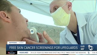 Scripps Health offers free skin cancer exams to San Diego Lifeguards [upl. by Emylee]