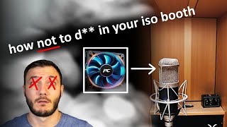 Build Your Own Ventilation System Simple PC Fan Solution for Your Iso Booth [upl. by Naffets]