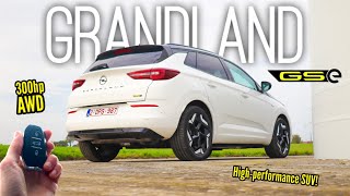 Opel Grandland GSe POV REVIEW  300hp  Walkaround interior  exterior amp POV Drive [upl. by Clarkin]