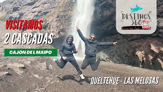 ¿Cómo llegar a las Cascadas en el Cajón del Maipo Cascada Queltehue  Las Melosas  Destinos 360 [upl. by Assillim875]