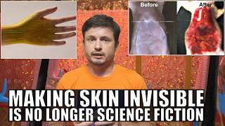 Incredible Discovery Makes Skin Invisible By Using Yellow Dye [upl. by Nabala]