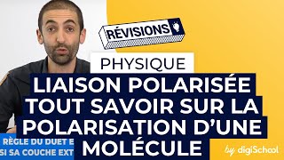 Liaison polarisée  tout savoir sur la polarisation d’une molécule [upl. by Kallick]