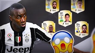 FUT 16  NOUVEAU GROS TRANSFERT DE MATUIDI À LA JUVENTUS [upl. by Itram]